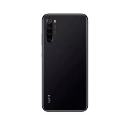 TAPA TRASERA XIAOMI  REDMI NOTE 8 NEGRO C/ LENS